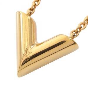 LOUIS VUITTON Gold Necklace